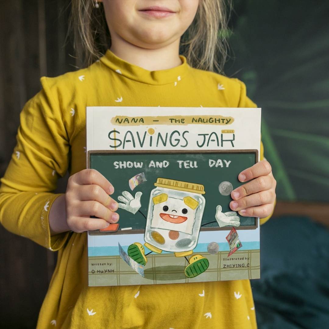 Nana the Naughty Savings Jar - Show and Tell Day